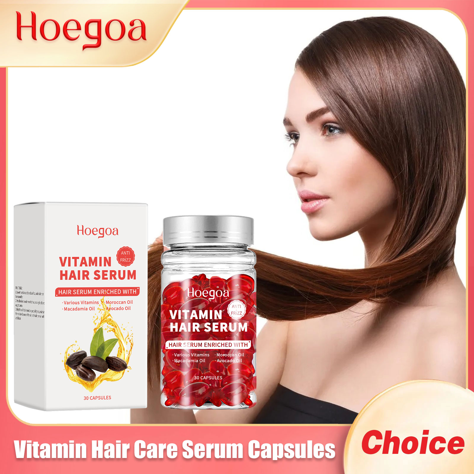 Vitamin Hair Care Serum Capsul - Hair Care Essential Oil avaliação e preço