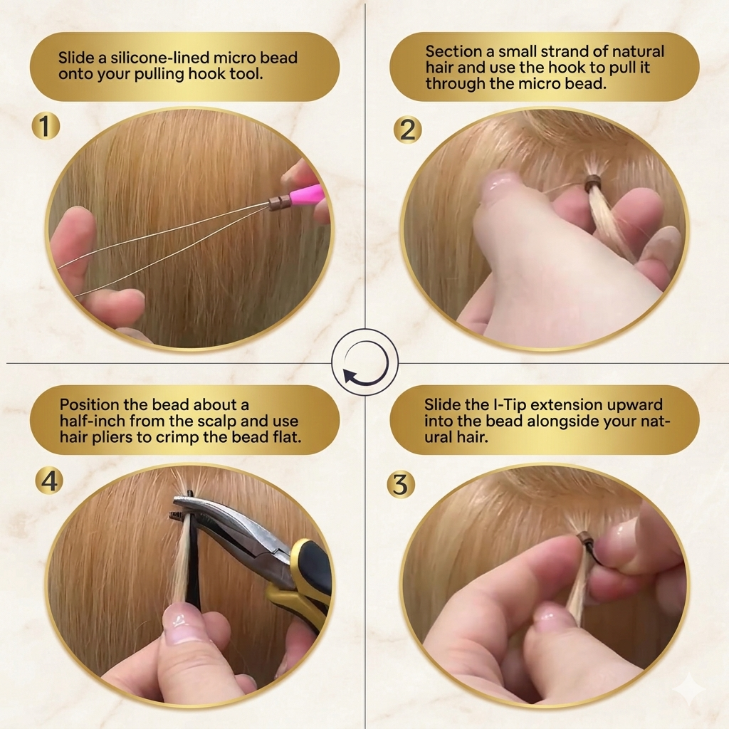 18inch Natural Remy I- Tip Hum - Hair Care Tips avaliação e preço