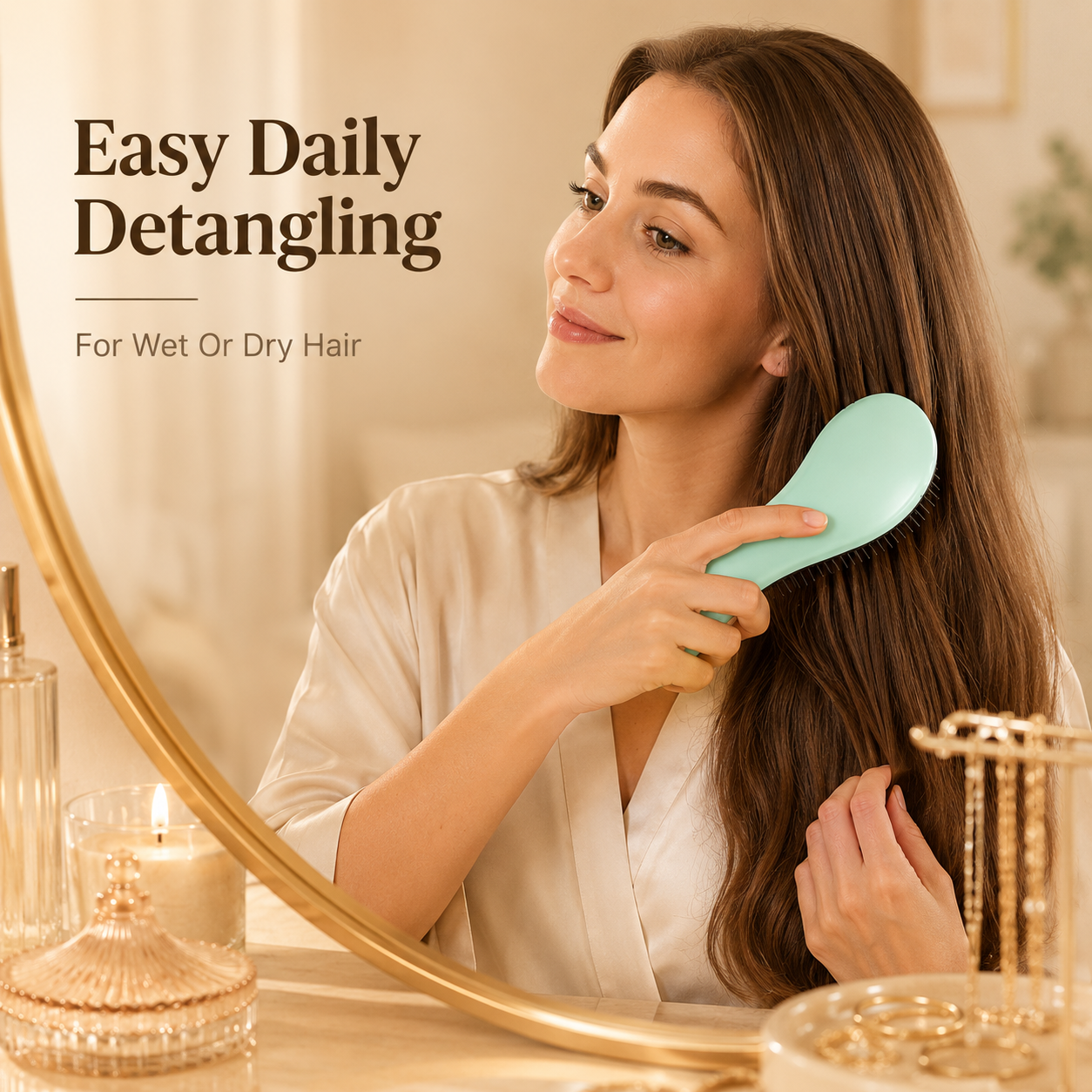 Detangling Hair Brush For Wet  - Hair Care Salon avaliação e preço