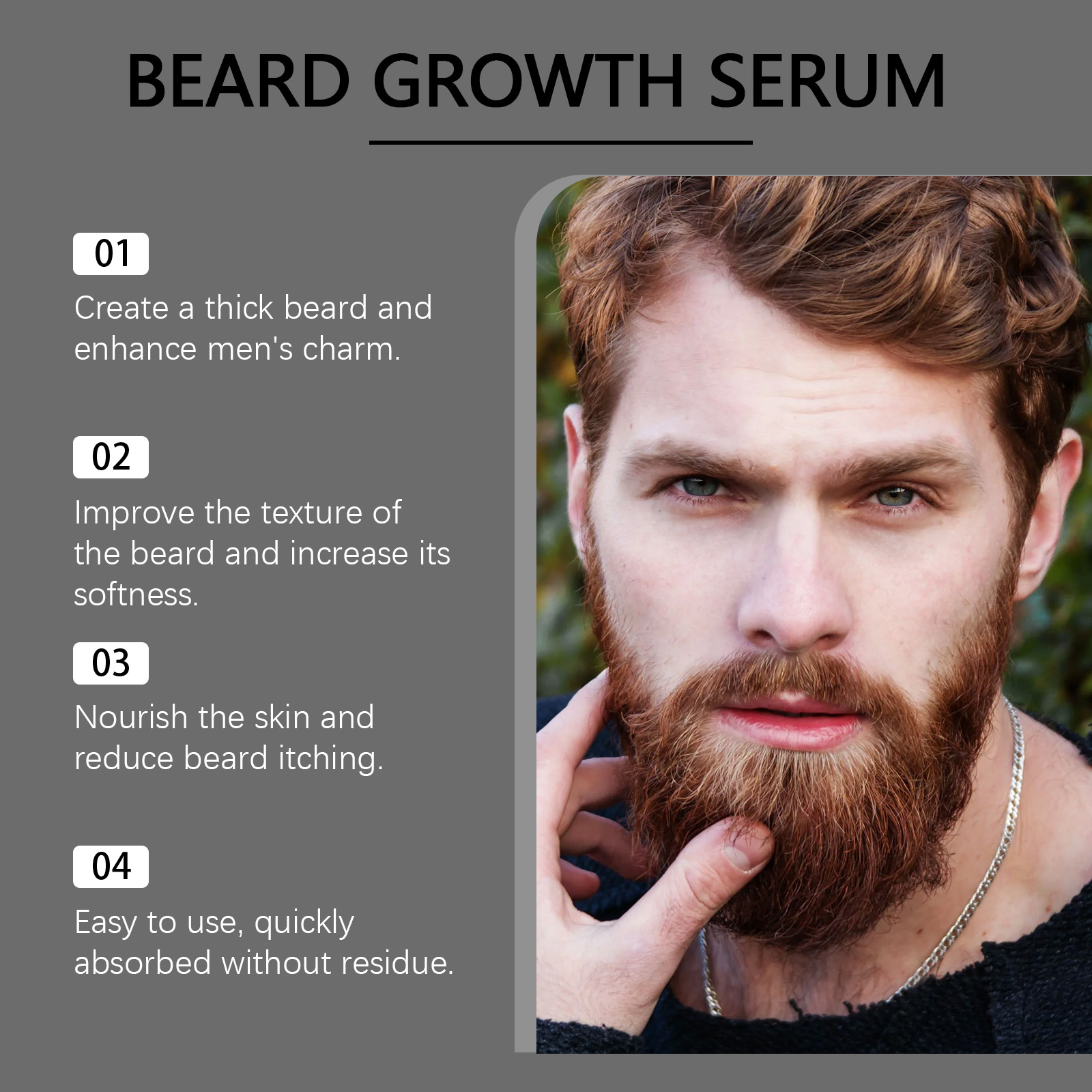 Beard Care Essential Oil Deep  - Hair Care Essence avaliação e preço